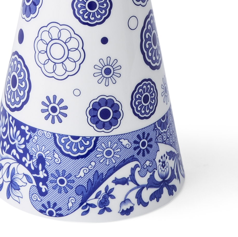 Blue Italian Medium Decorative Cone image number null